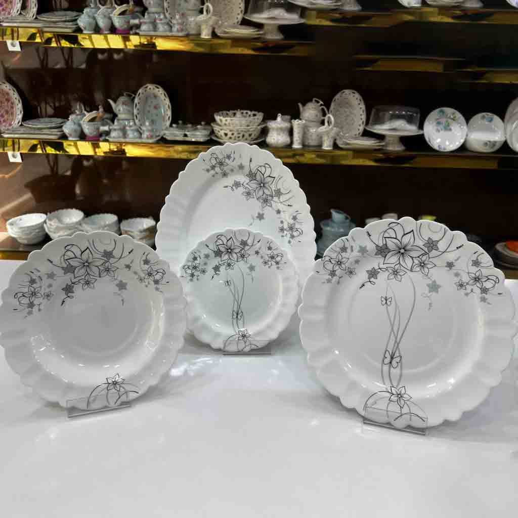 سرویس غذاخوری آرکوپال آیروپال طرح رکسانا مشکی