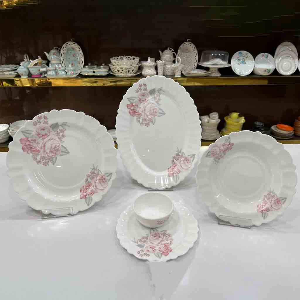 سرویس غذاخوری آرکوپال آیروپال طرح آنوهه صورتی