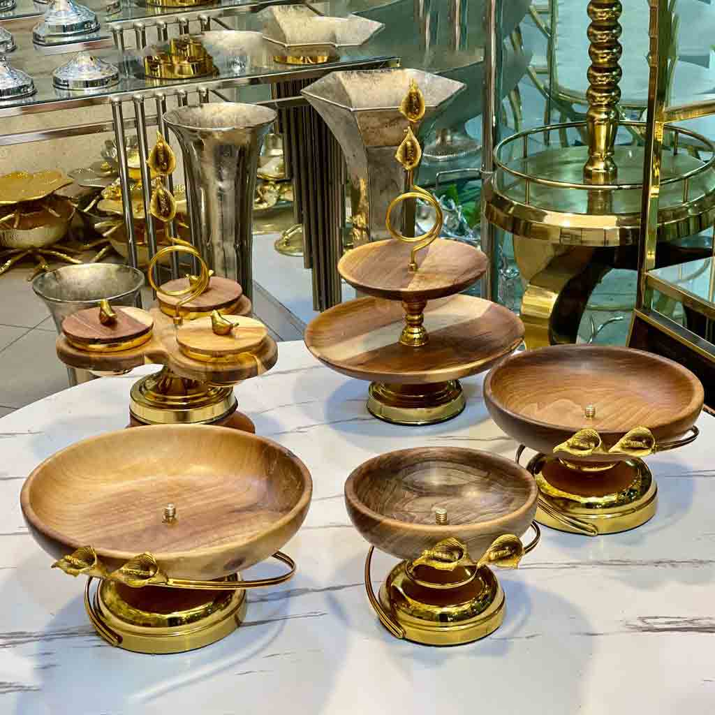 سرویس پذیرایی چوبی لیلیوم