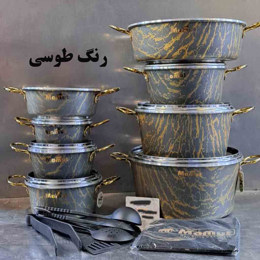 سرویس قابلمه ۲۱ پارچه ماموت ماربل