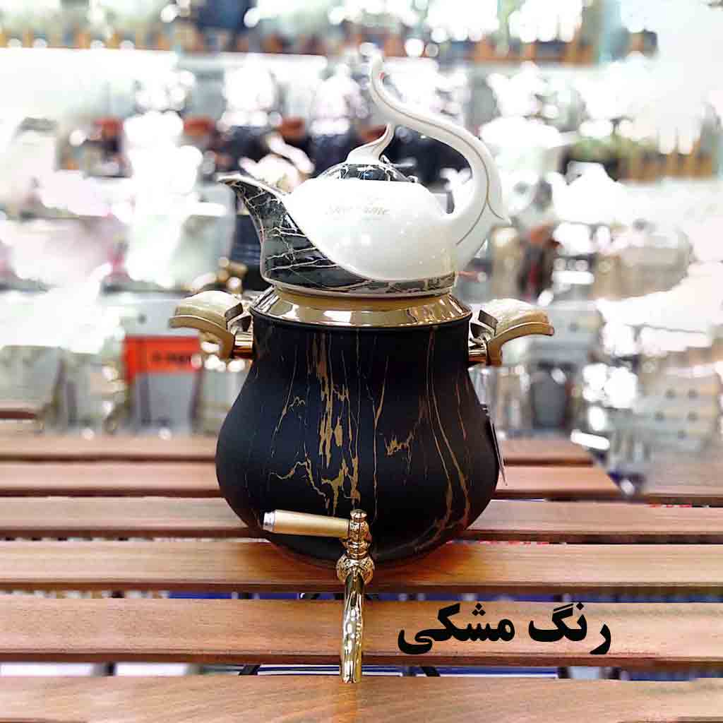 کتری و قوری ماربل کروپ ست کد 900