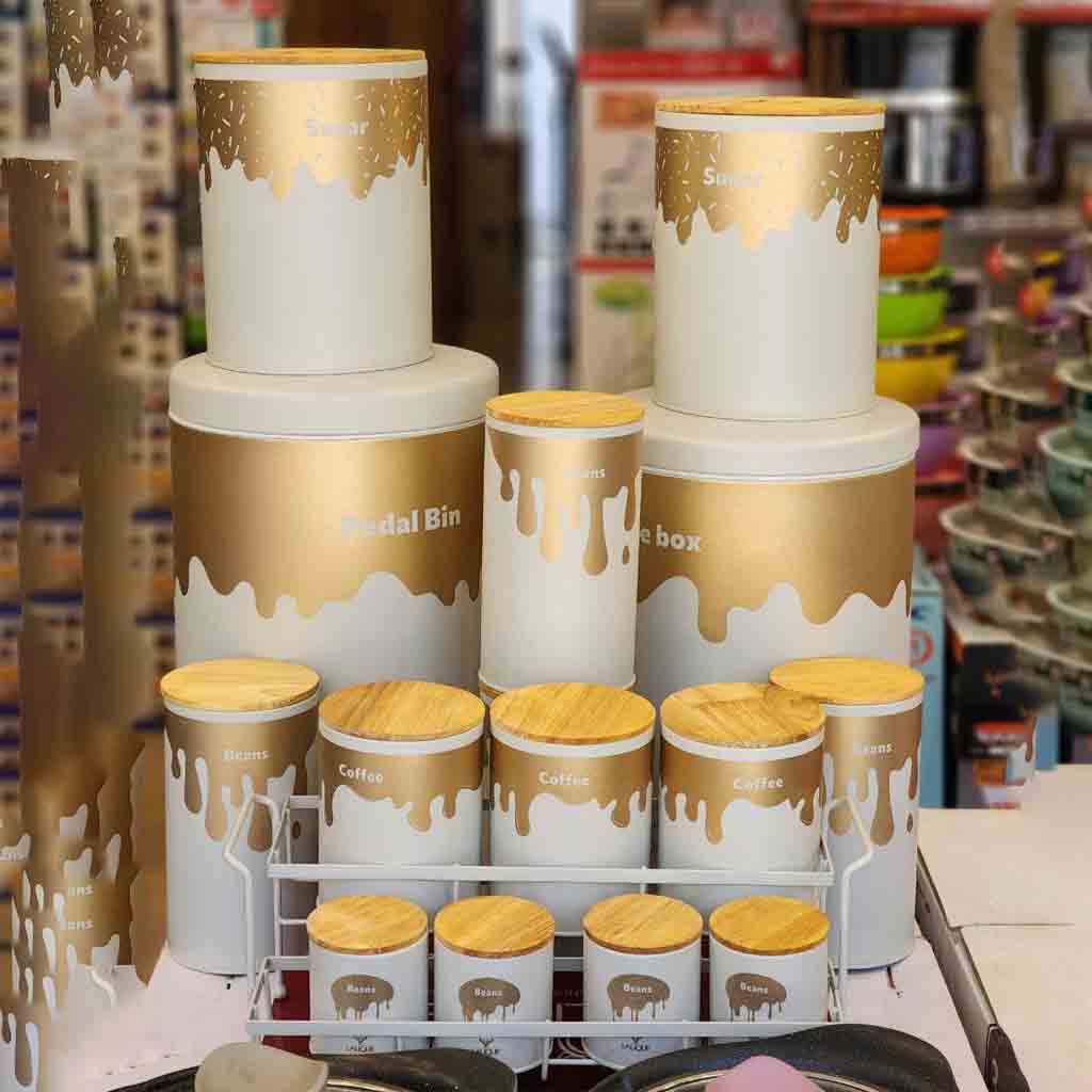 سرویس آشپزخانه لالیک 16 پارچه طرح دونات