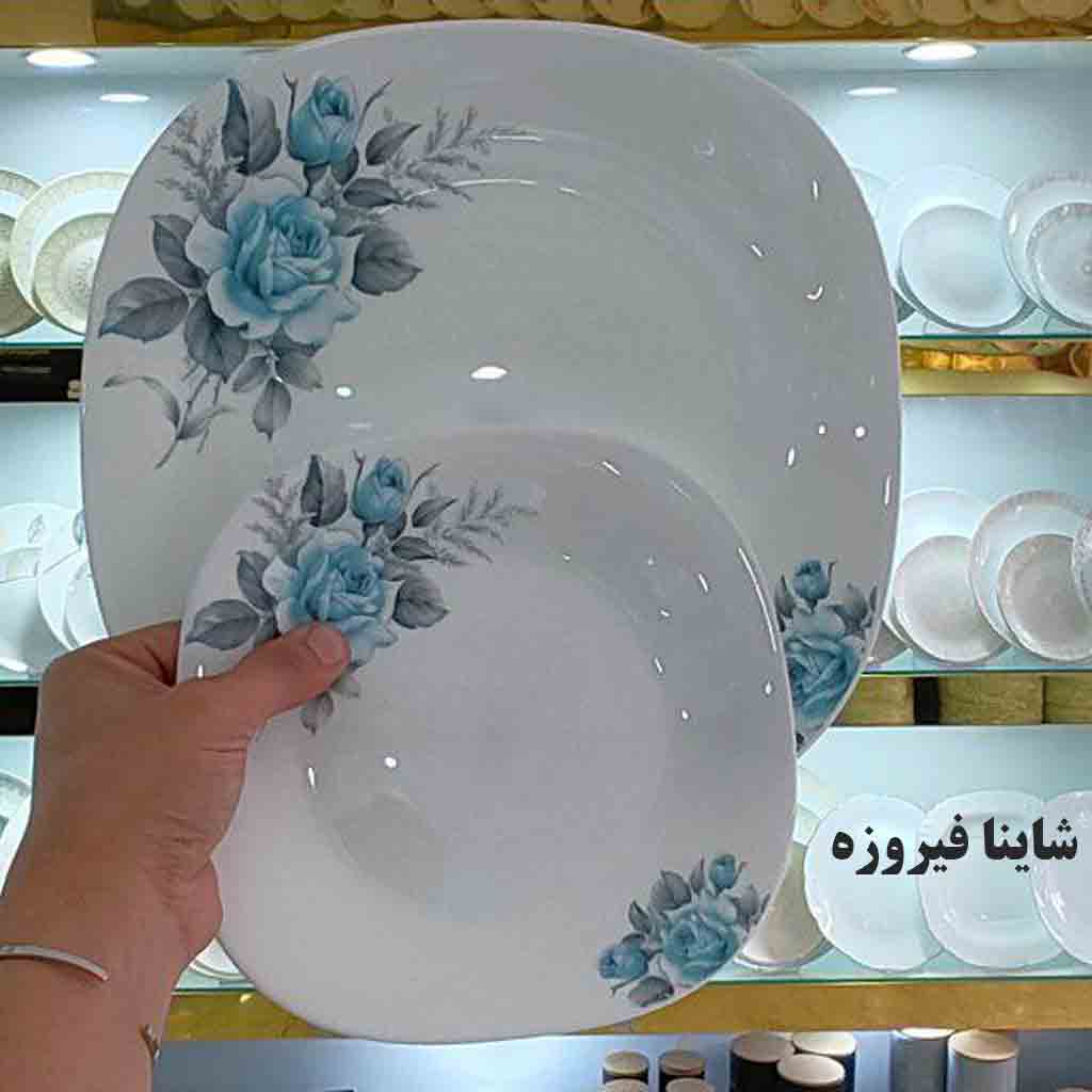 سرویس آرکوپال مربع طرح شاینا فیروزه