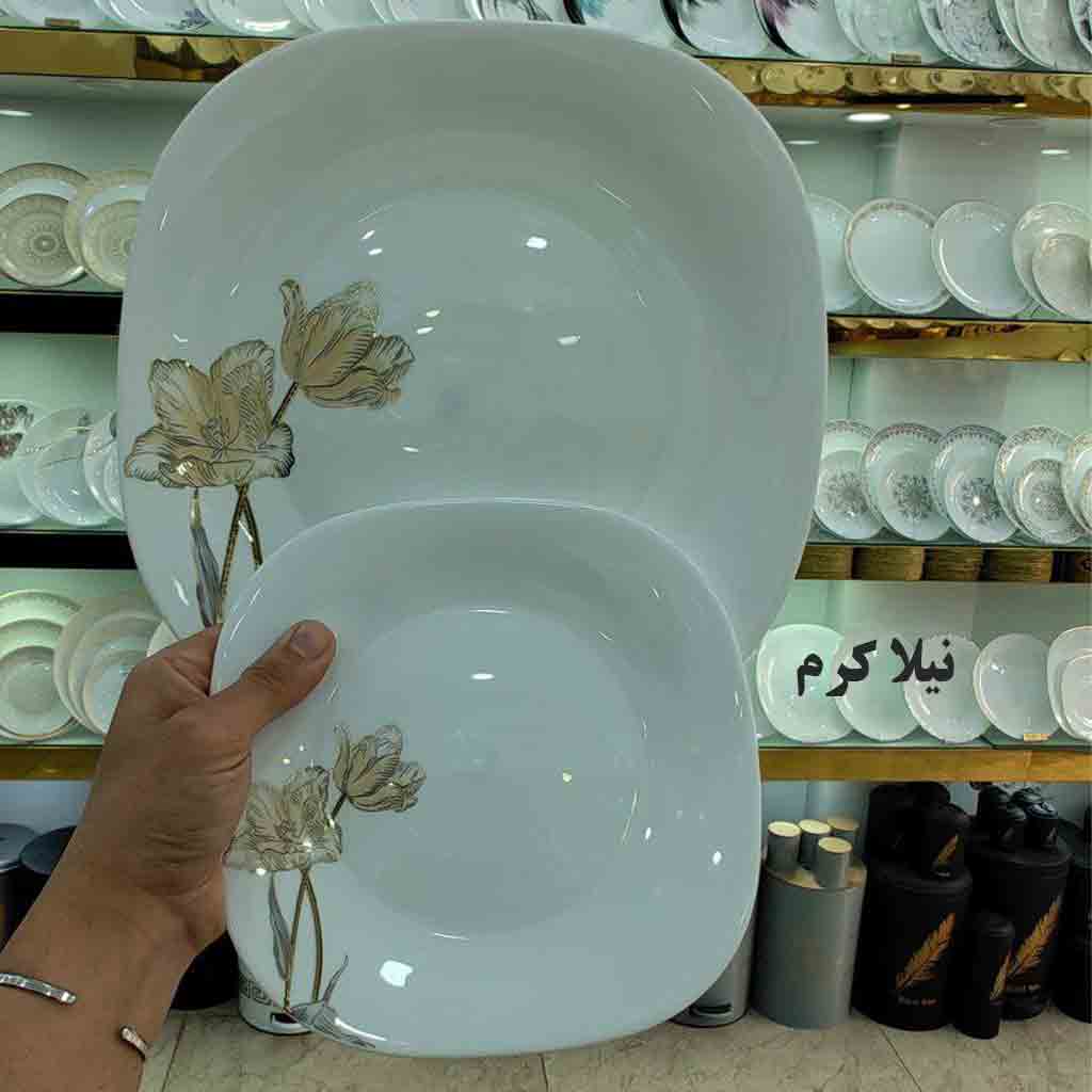 سرویس آرکوپال مربع طرح نیلا کرم