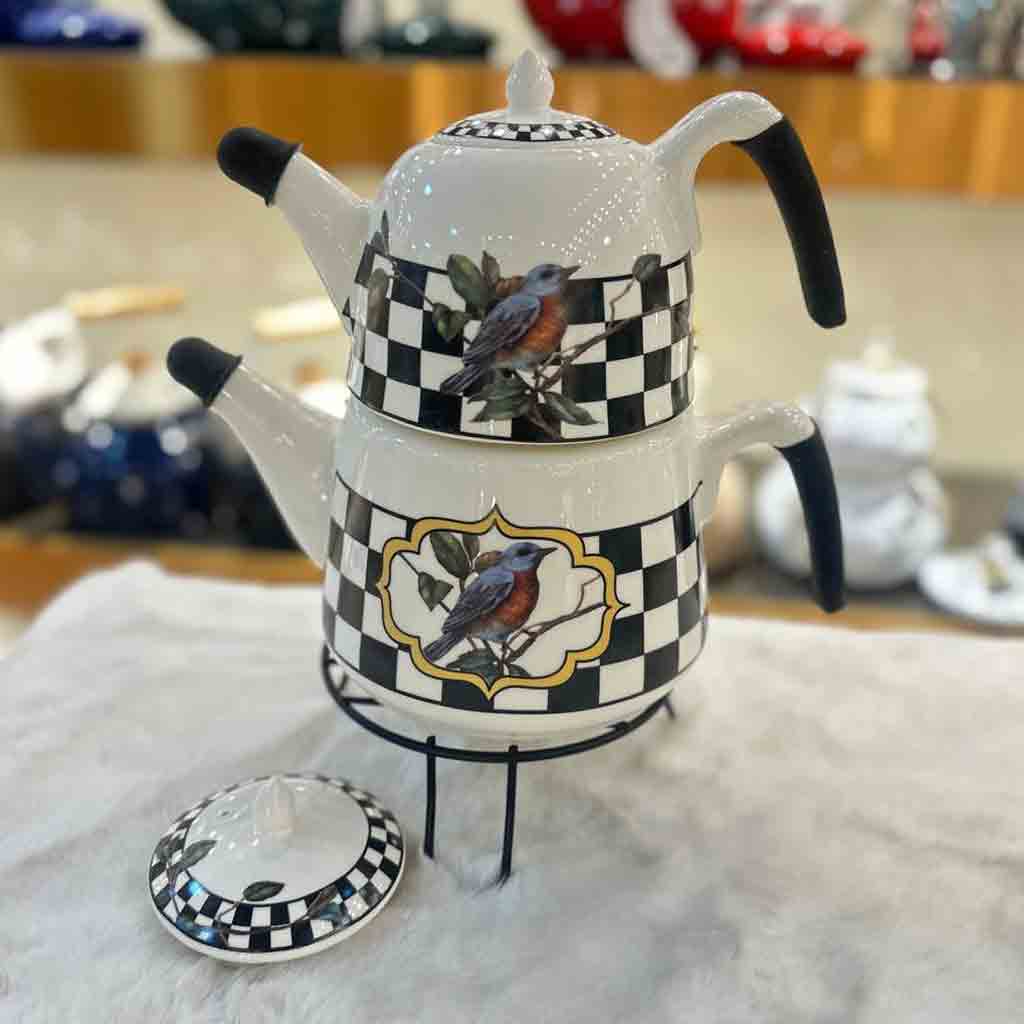 کتری قوری چینی شعله مستقیم