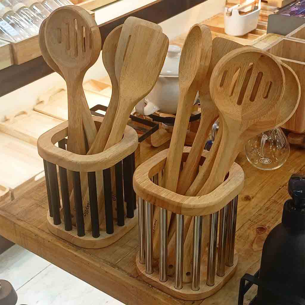 ست کفگیر ملاقه میله ای هایلو