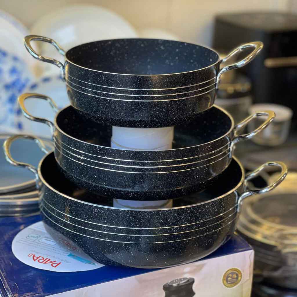 سه تابه گرانیت پاراب دیواره بلند