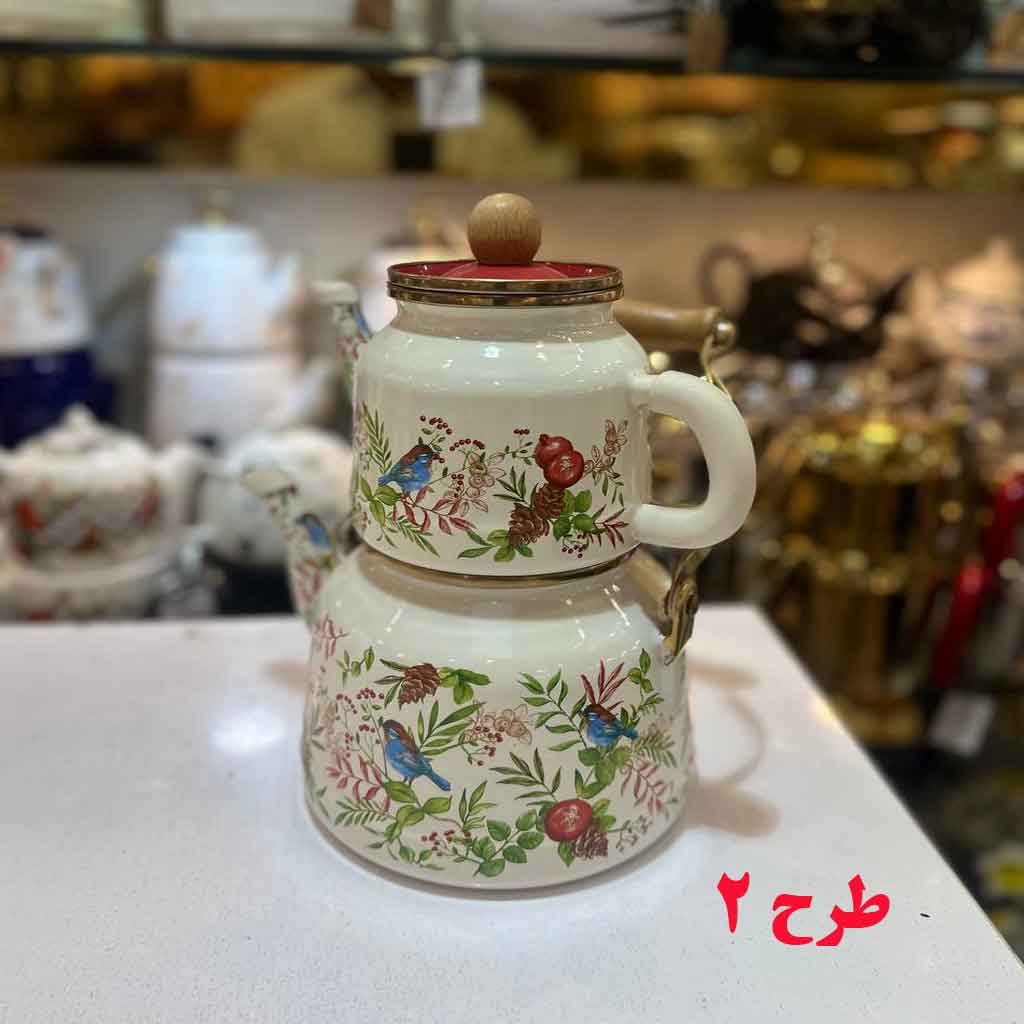 کتری قوری لعابی ترک میس بیوتی