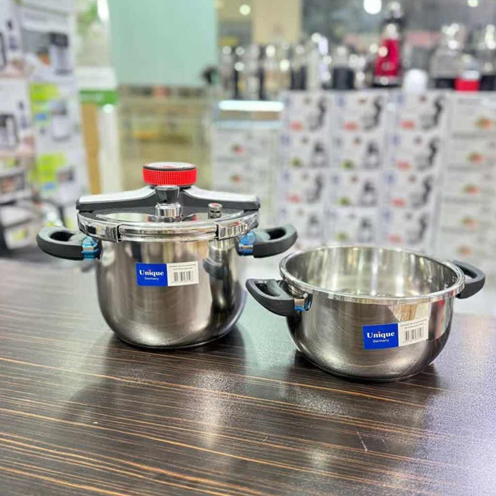 زودپز یونیک استیل دو قلو 7و5 لیتر