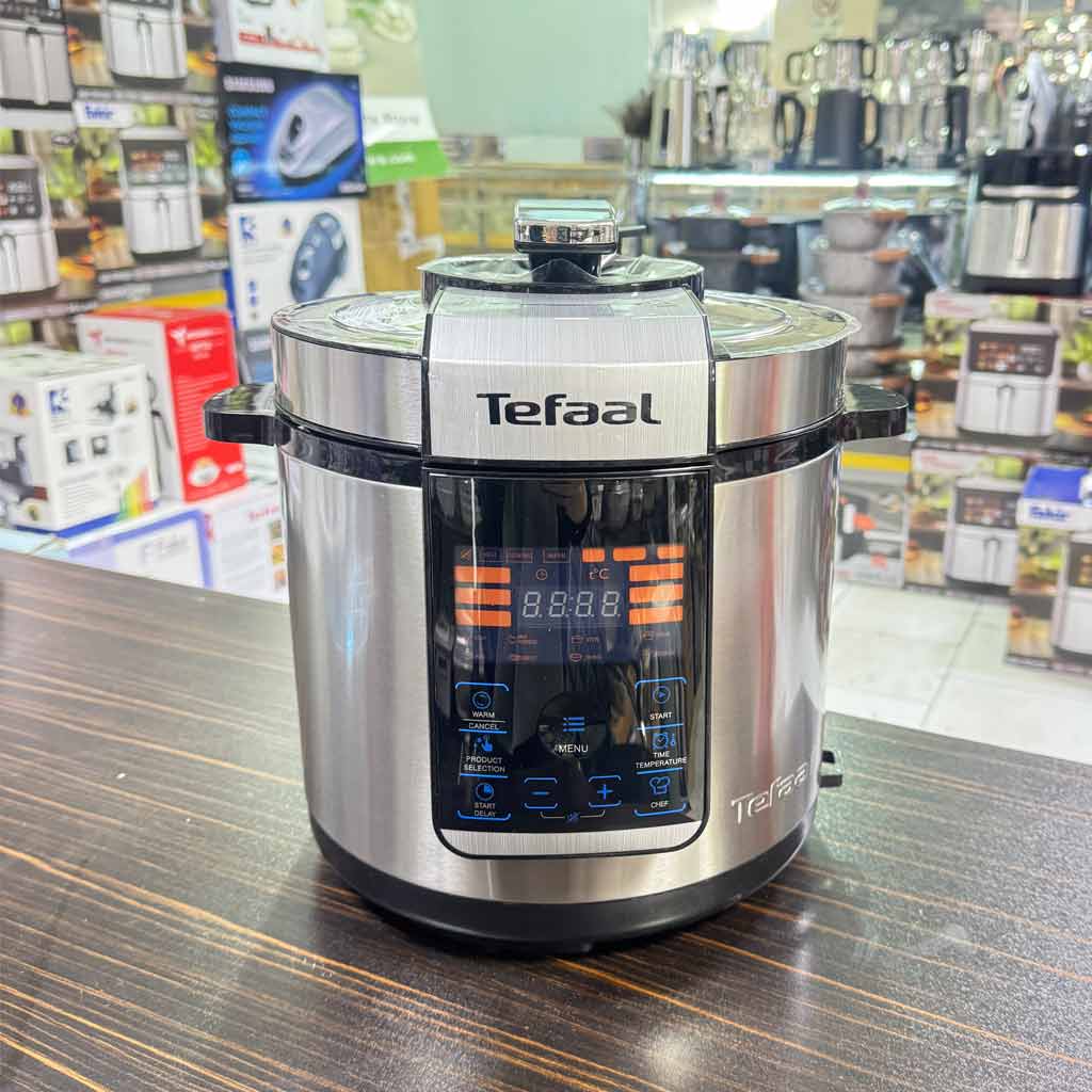 زودپزبرقی تفال دیجیتال بدنه استیل مدل ER-6625